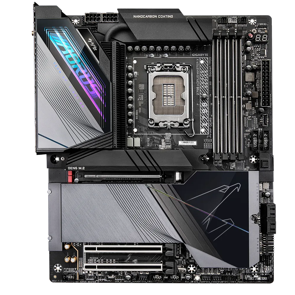 Pamatplate GIGABYTE Z790 AORUS MASTER X (Z790AORUSMASTERX1.0) - foto 2