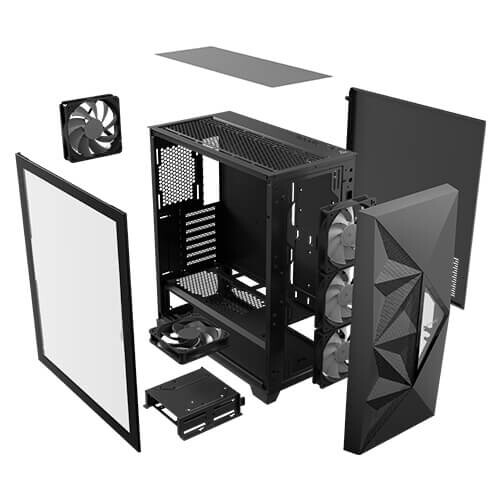Boitiers PC ANTEC DF800 FLUX MidiTower (0-761345-80081-5) - photo 4