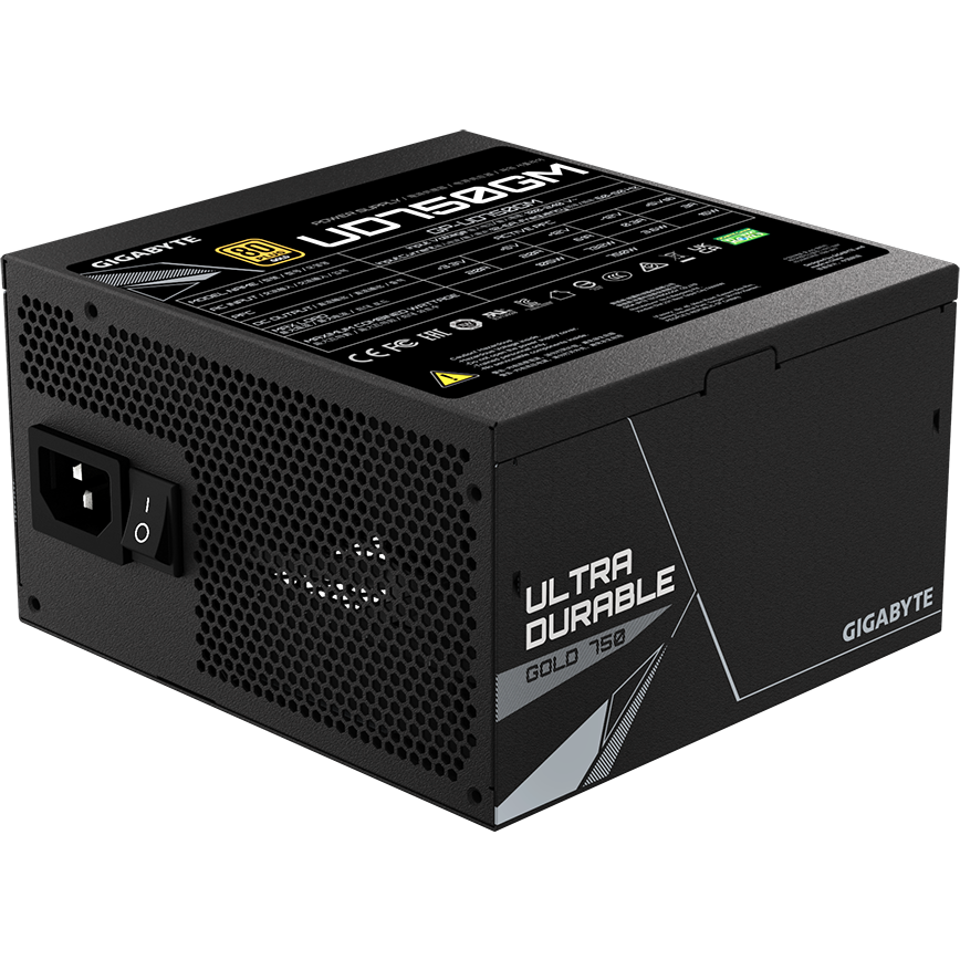 Barošanas bloks Gigabyte GP-UD750GM 750w (GP-UD750GMPG5) - foto 6