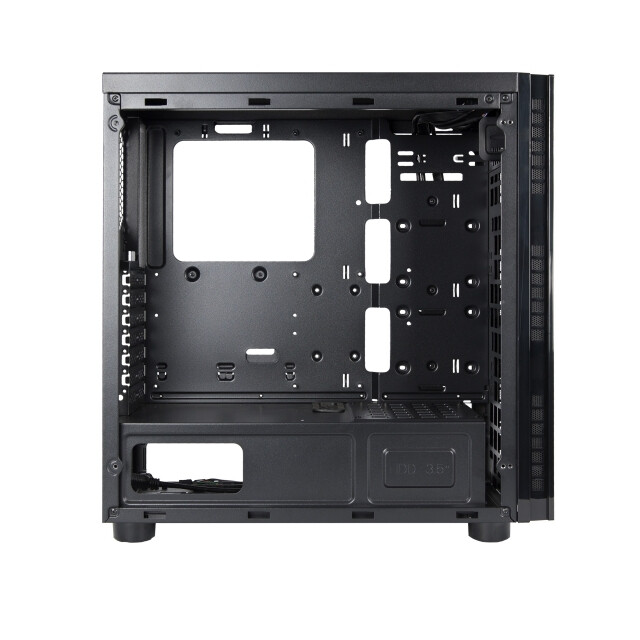 Datoru korpuss CHIEFTEC HAWK MidiTower ATX MicroATX MiniITX Black (AL-02B-OP) - foto 4