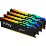 RAM (Random Access Memory) KINGSTON Fury Beast RGB 128GB 5200MHZ DDR5 CL40 Kit of 4x32GB (KF552C40BBAK4-128)