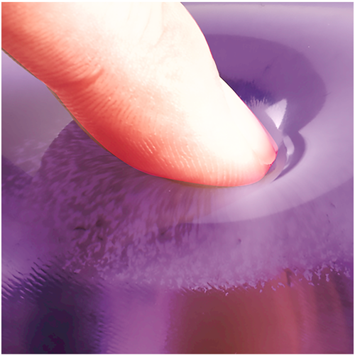 Peles paliktnis FELLOWES WRIST SUPPORT/PURPLE (91477-72) - foto 3