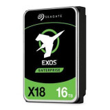 Hard drive SEAGATE Exos X18 16TB SATA 256 MB 7200 rpm 3,5" (ST16000NM001J)