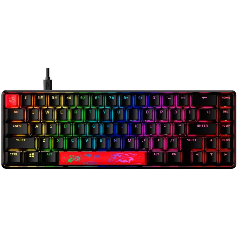 Tastatūra HYPERX ALLOY ORIGINS 65/HKBO1T-RD-US/N (4P5D6AA/ABA) - foto 3