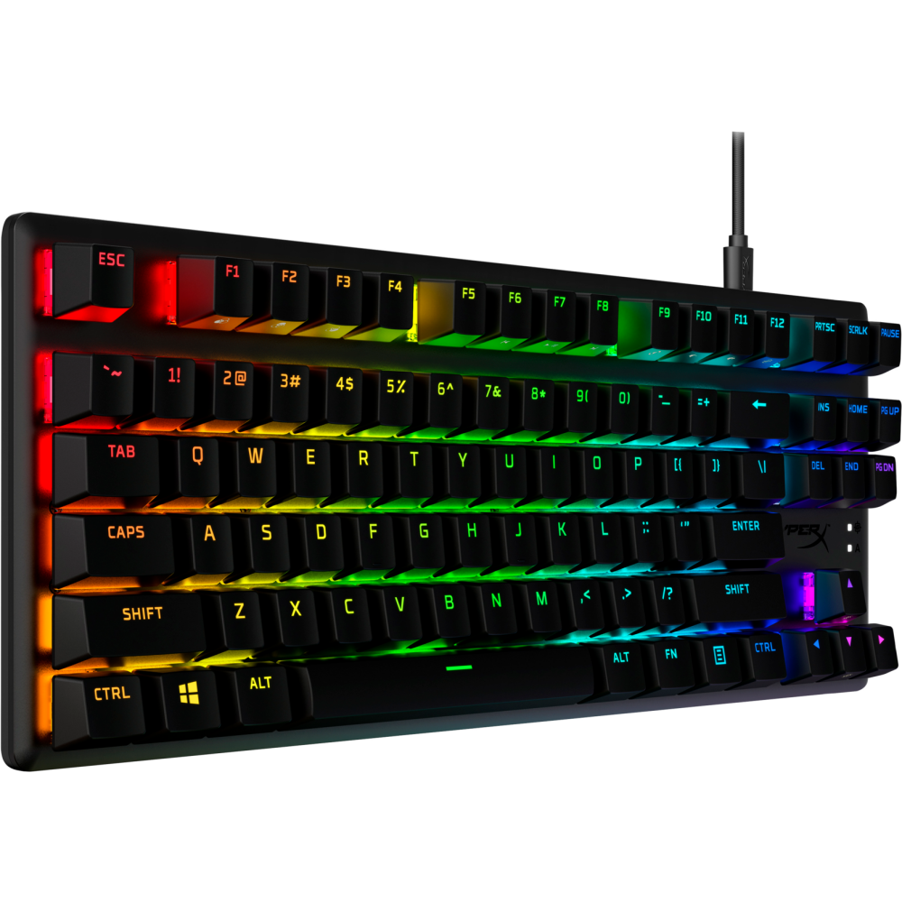 Tastatūra HYPERX ALLOY ORIGINS CORE/PBT HX BLUE (639N8AA/ABA) - foto 2