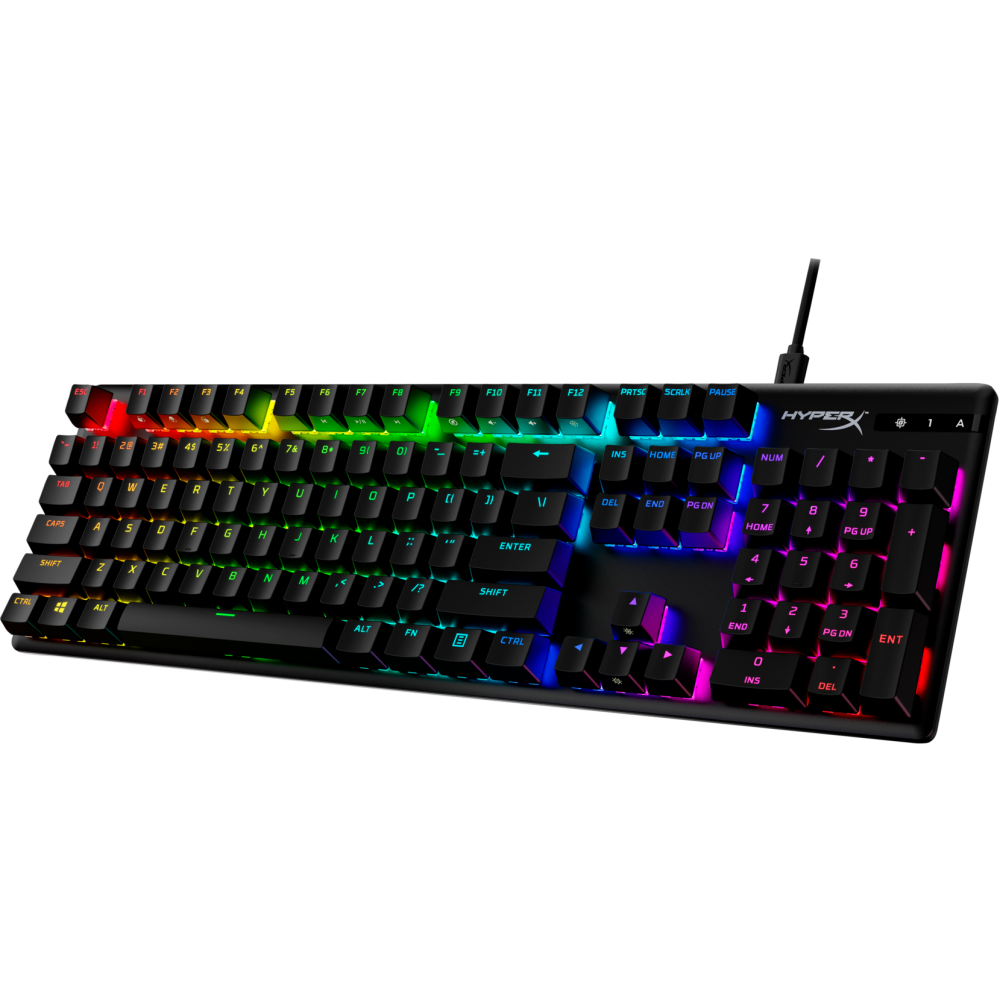 Tastatūra HYPERX ALLOY ORIGINS PBT HX/BLUE (639N4AA/ABA) - foto 2