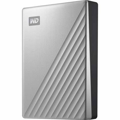 Disque dur externe WESTERN DIGITAL My Passport Ultra 4TB USB 3.0 Colour Silver (WDBFTM0040BSL-WESN)