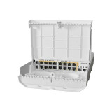 Router MIKROTIK IEEE 802.3af IEEE 802.3at 16x10/100/1000M (CRS318-16P-2S+OUT)