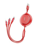 BASEUS USB TO 3IN1 1.2M/RED (CAMLT-JH09)