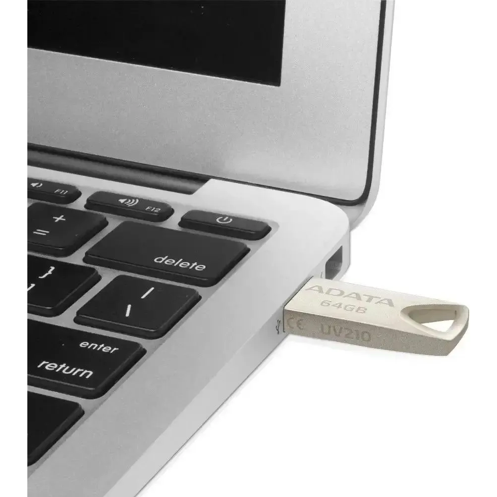 USB zibatmiņa ADATA 64Gb UV210 Gold (AUV210-64G-RGD) - foto 2