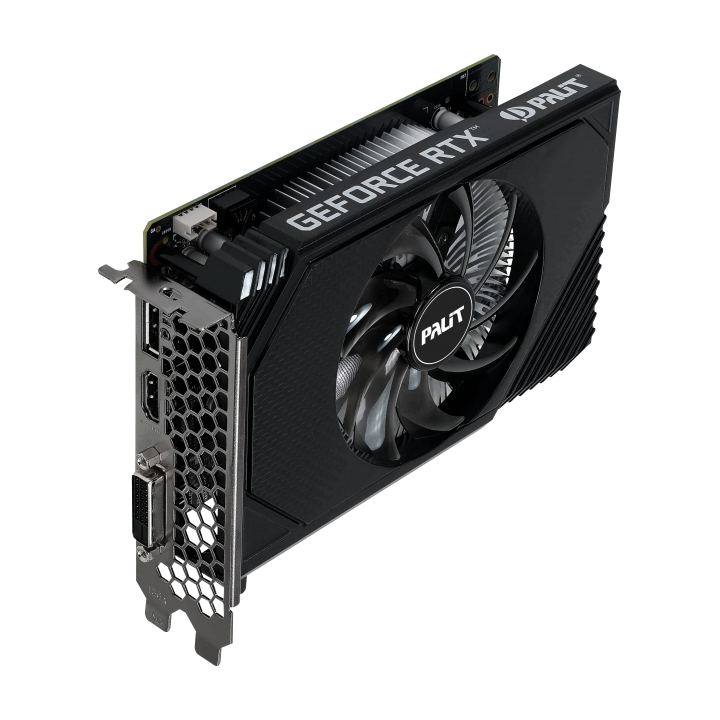 Videokarte PALIT NVIDIA GeForce RTX 3050 6 GB GDDR6 96 bit PCIE 4.0 16x GPU 1442 MHz (NE63050018JE-1070F) - foto 3