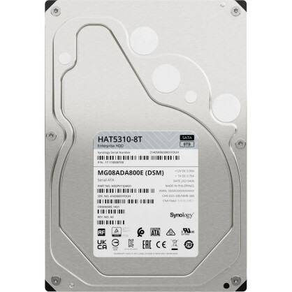 Cietais disks SYNOLOGY 8TB  SATA III (HAT5310-8T) - foto 2