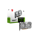 Videokarte MSI NVIDIA GeForce RTX 4060 8 GB GDDR6 128 bit PCIE 4.0 8x (RTX4060VEN2XWHITE8GOC)