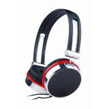 Austiņas GEMBIRD MHS-903 STEREO Black/Red/White (MHS-903)