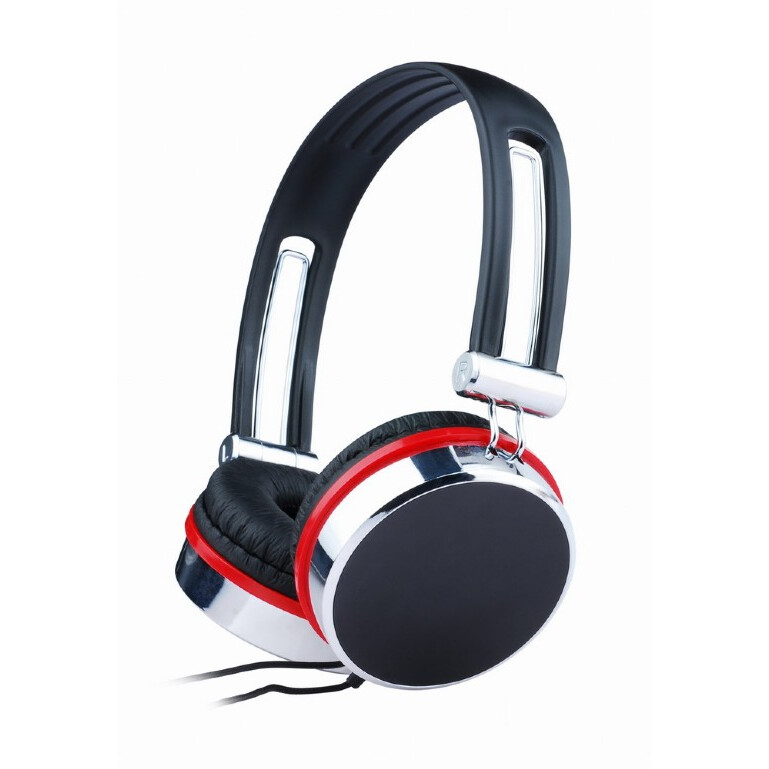 Austiņas GEMBIRD MHS-903 STEREO Black/Red/White (MHS-903)
