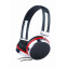 Austiņas GEMBIRD MHS-903 STEREO Black/Red/White (MHS-903)