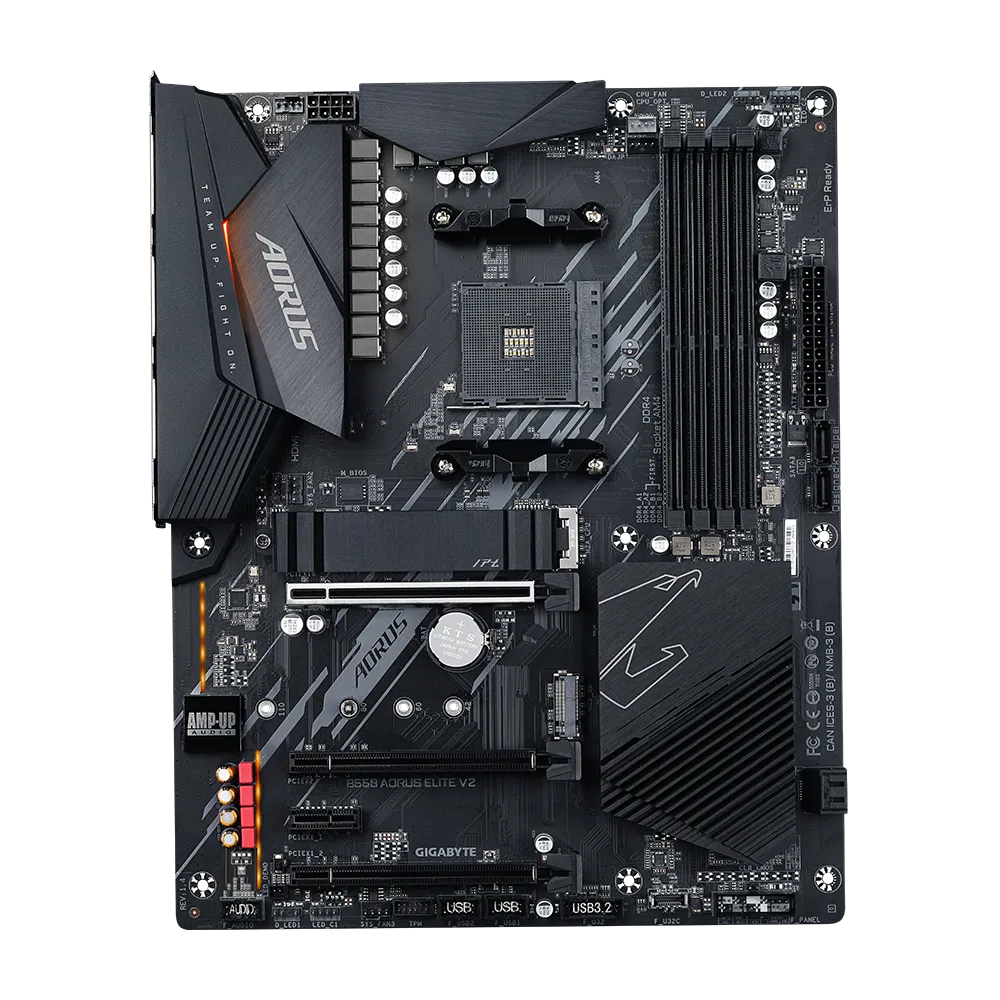 Pamatplate GIGABYTE B550M AORUS ELITE (B550AORUSELITEV21.5) - foto 2
