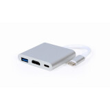GEMBIRD HDMI/USB/USB Type-C (A-CM-HDMIF-02-SV)