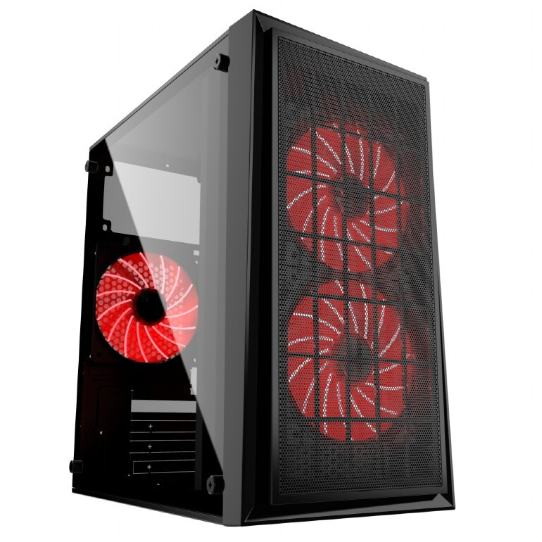 Datoru korpuss GEMBIRD  PC case 3 fans(CCC-FORNAX-950R)