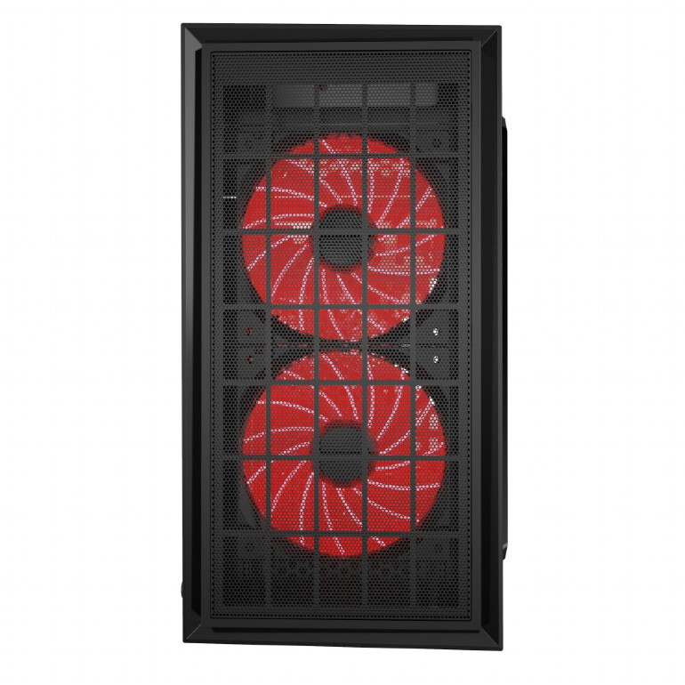 Datoru korpuss GEMBIRD  PC case 3 fans(CCC-FORNAX-950R) - foto 2