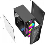 Datoru korpuss GEMBIRD Gaming ARGB case Fornax 500 black (CCC-FC-500)