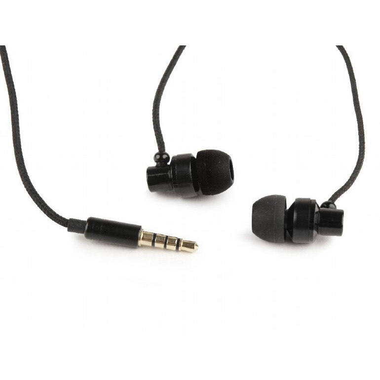 Austiņas GEMBIRD Metal earph (MHS-EP-CDG-B)