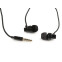Austiņas GEMBIRD Metal earph (MHS-EP-CDG-B)