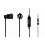Austiņas GEMBIRD Metal earph (MHS-EP-CDG-B)