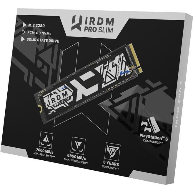 SSD GOODRAM IRDM PRO Slim 4TB M.2 2280 (IRP-SSDPR-P44S-4K0-80) - foto 3