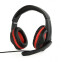 Austiņas GEMBIRD GHS-03 GAMING Black/Red (GHS-03) - foto 2