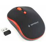 Pele GEMBIRD MUSW-4B-03-R BLACK/RED (MUSW-4B-03-R)
