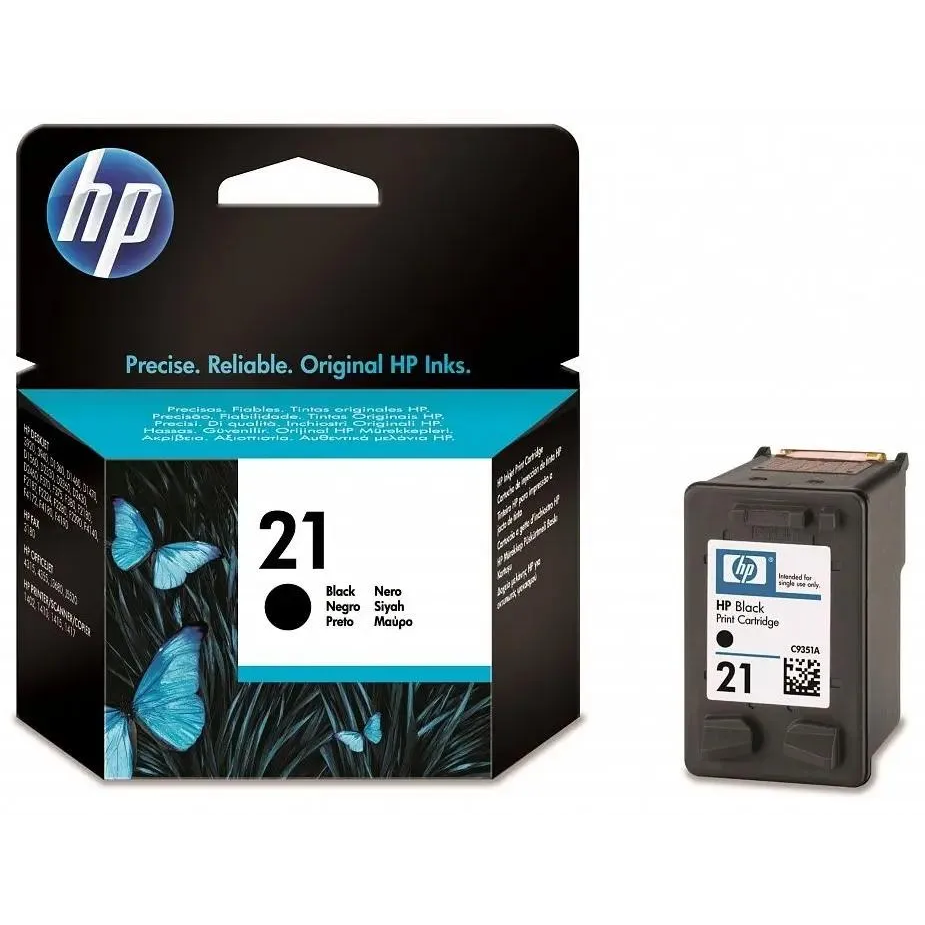 HP 21 original ink cartridge black (C9351AE/UUS)
