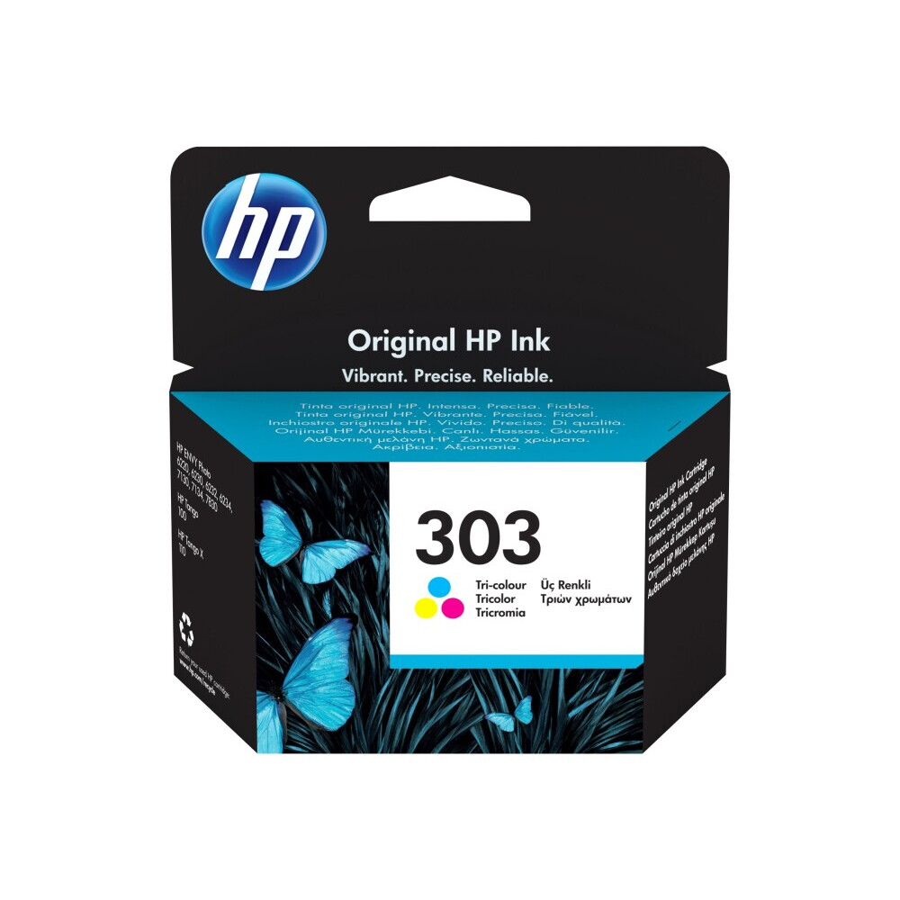HP 303 Tri-colour Ink Cartridge (T6N01AE/UUS)