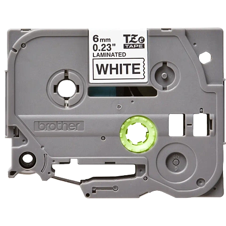BROTHER TZE211 tape black/white 6mm 8m (TZE211) - foto 2