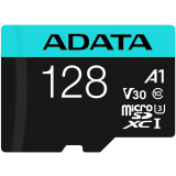 Memory card ADATA 128Gb MicroSD Premier Pro + SD adapter (AUSDX128GUI3V30SA2-RA1)