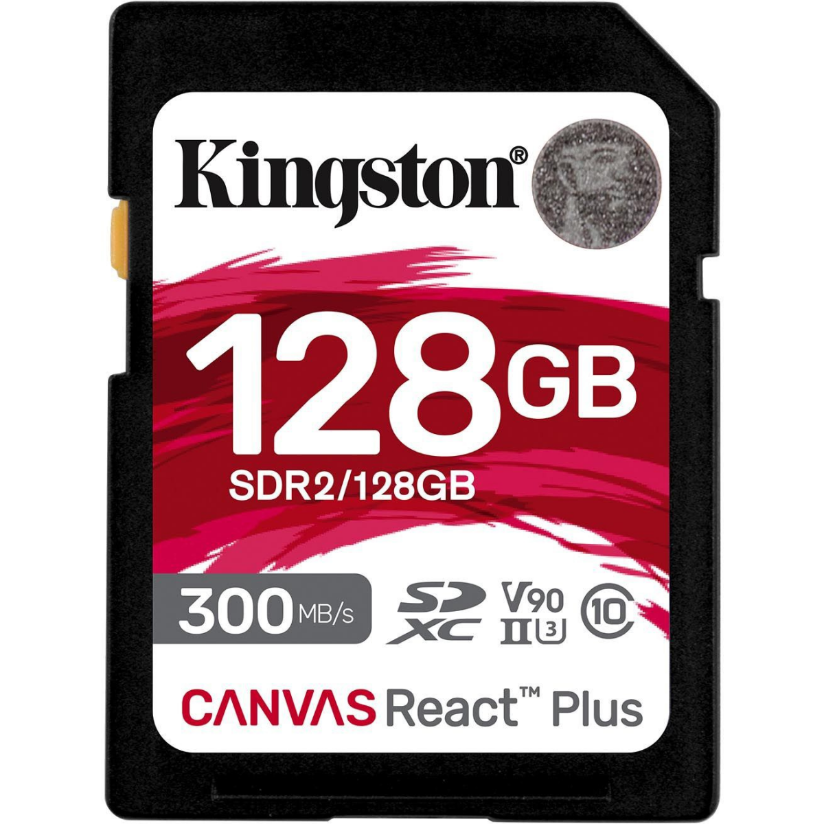 Carte mémoire KINGSTON 128Gb SD Canvas React Plus (SDR2/128GB)