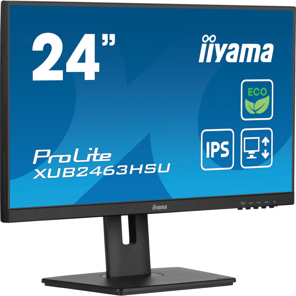 Monitors IIYAMA Iiyama ProLite XUB2463HSU-B1 23.8'' (XUB2463HSU-B1) - foto 3