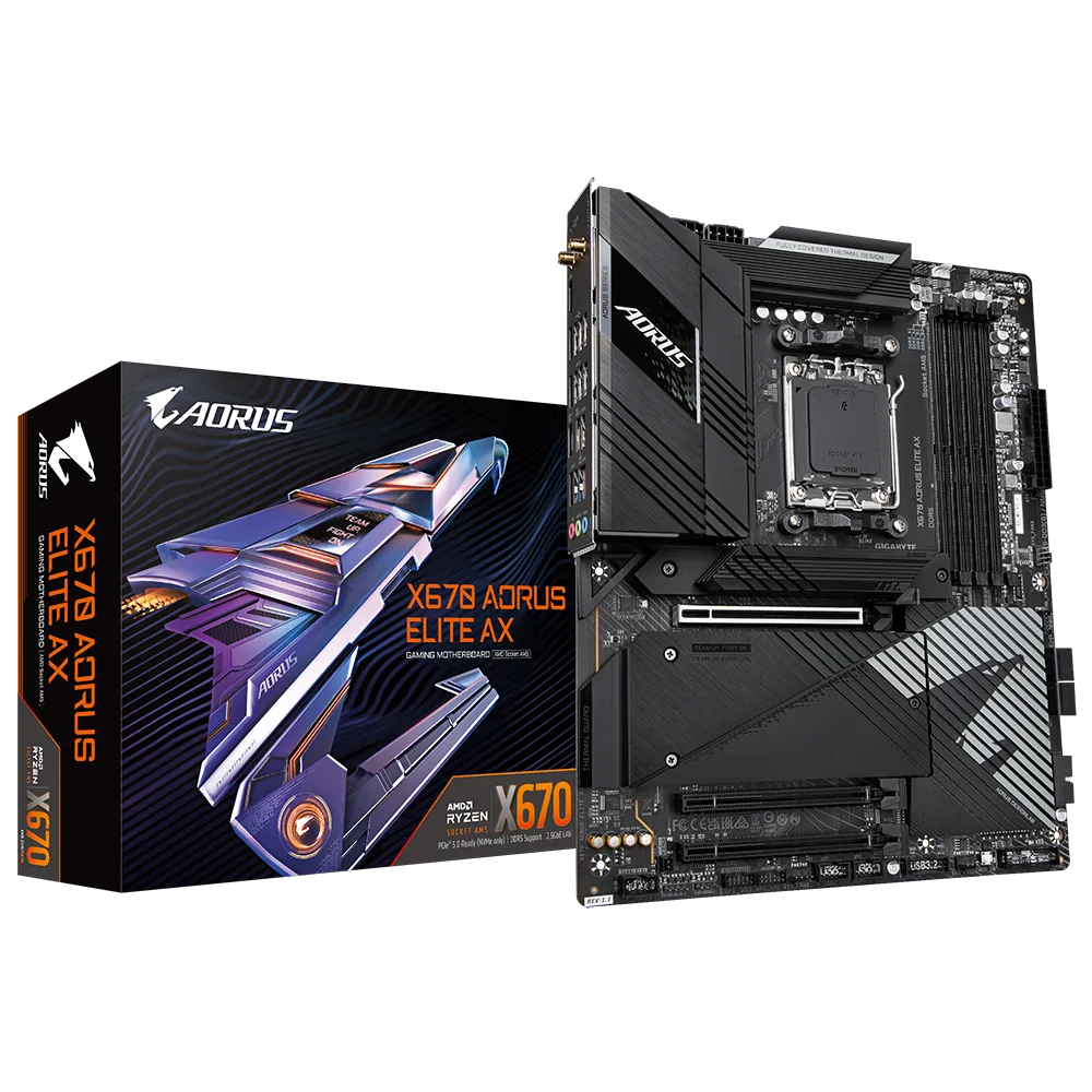 Pamatplate GIGABYTE X670 AORUS ELITE AX (X670AORUSELITEAX1.1)