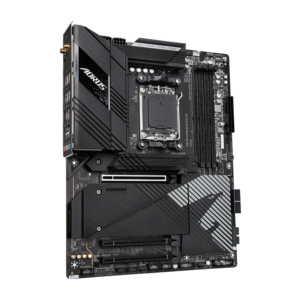 Pamatplate GIGABYTE X670 AORUS ELITE AX (X670AORUSELITEAX1.1) - foto 3