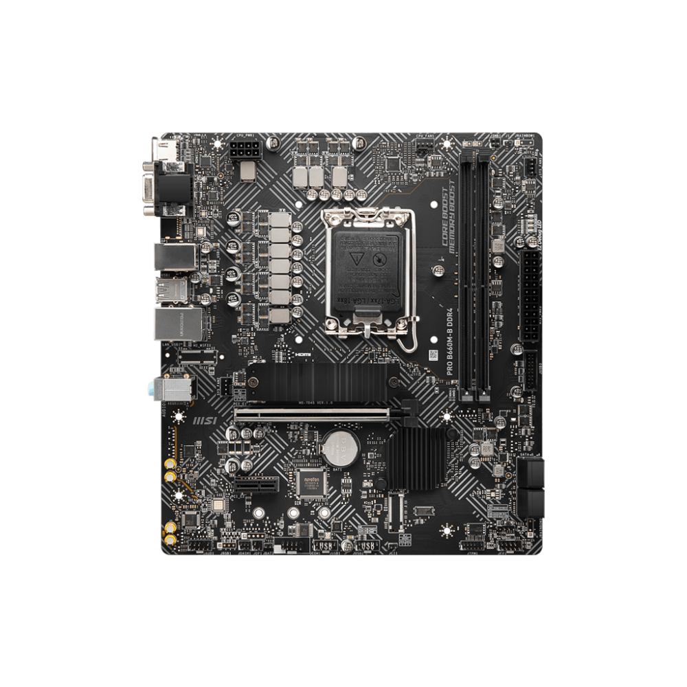 Pamatplate MSI PRO B660M-B DDR4 (PROB660M-BDDR4) - foto 2