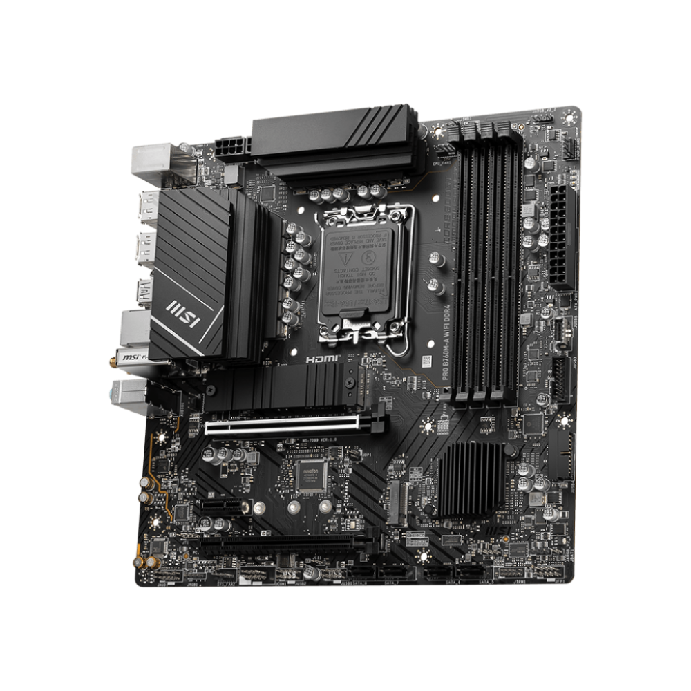 Pamatplate MSI PRO B760M-A WIFI DDR4 (PROB760M-AWIFIDDR4) - foto 2