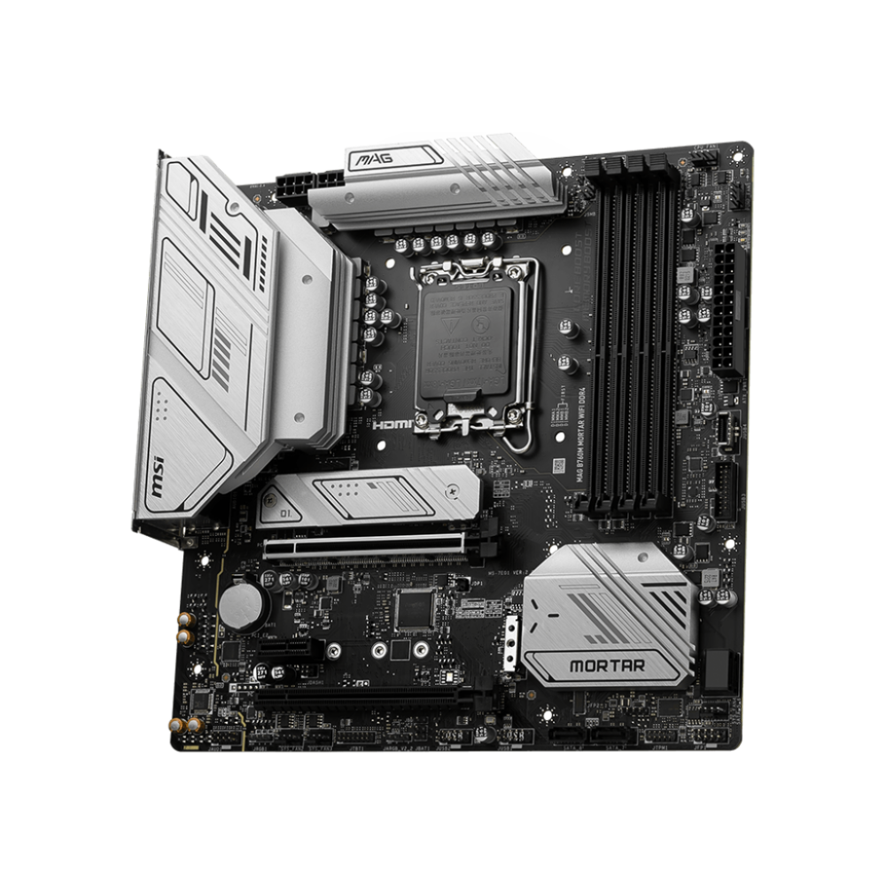 Pamatplate MSI MAG B760M MORTAR WIFI DDR4 (MAGB760MMORTARWIFIDDR4) - foto 2