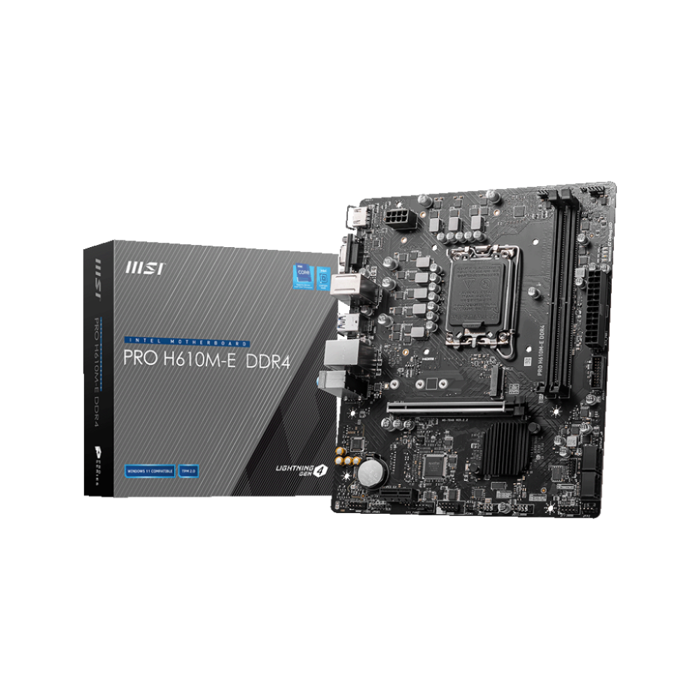 Motherboard MSI PRO H610M-E DDR4 (PROH610M-EDDR4)