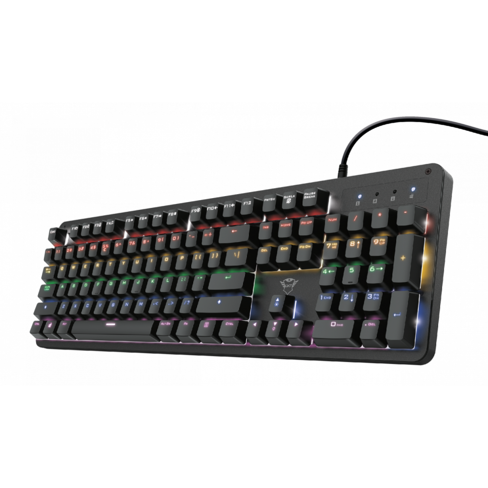 Tastatūra TRUST USB GXT863 MAZZ/ENG (24200)