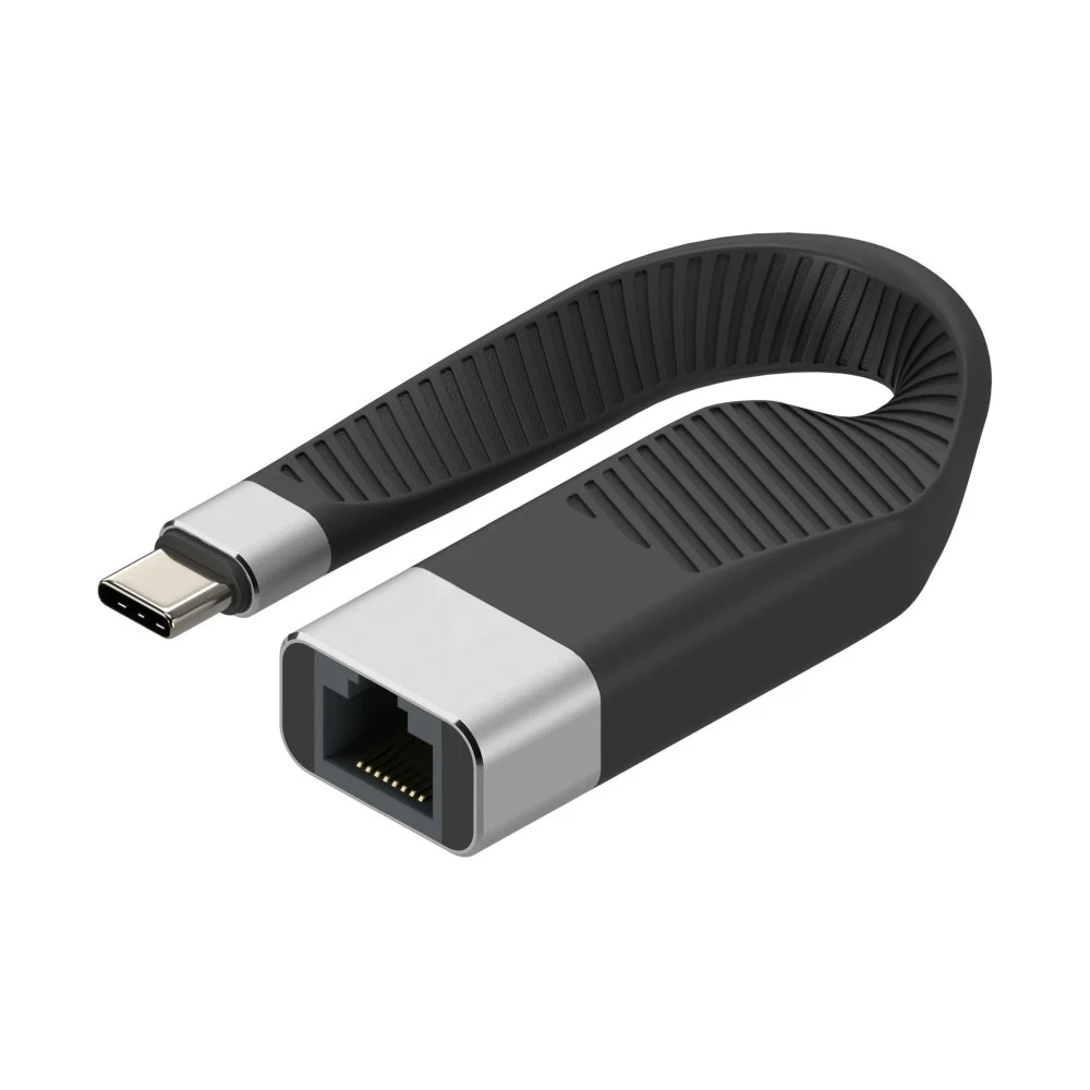 TECHLY Short Flat USB-C Male to RJ45 (367966)
