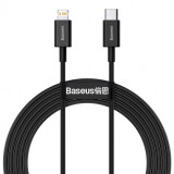 BASEUS LIGHTNING TO USB-C 2M/BLACK (CATLYS-C01)