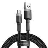 BASEUS USB TO USB-C 1M/GRAY/BLACK (CATKLF-BG1)