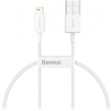 BASEUS LIGHTNING TO USB 0.25M/WHITE (CALYS-02)