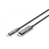 DIGITUS USB - Type C to HDMI AOC FO 15m (AK-330150-150-S)
