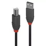 LINDY USB2 A-B 0.5M/ANTHRA (36671)